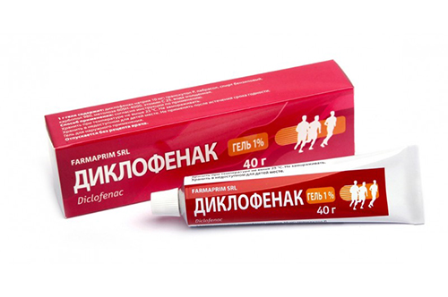 Диклофенак при пяточной шпоре